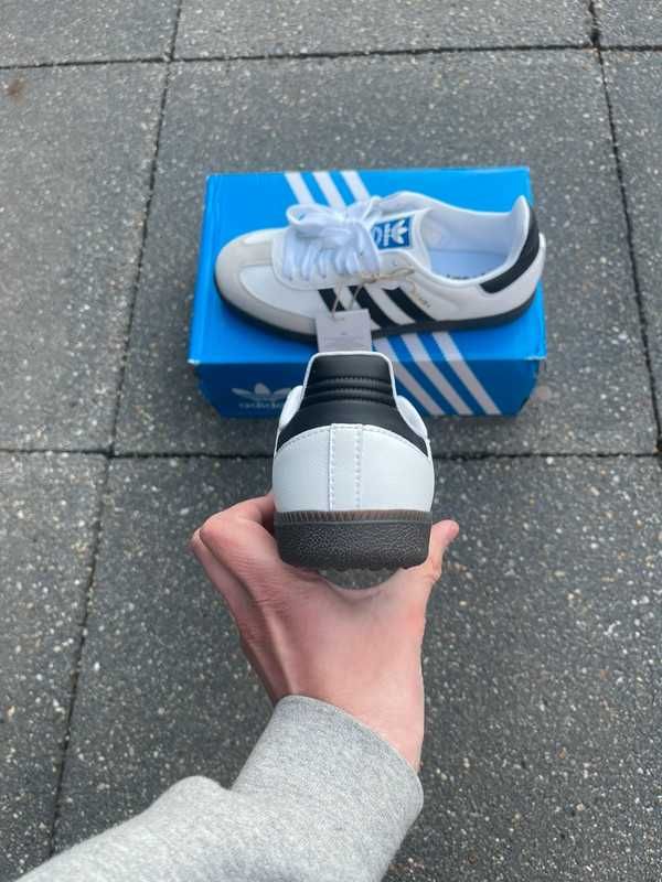 Adidas_SambaOG_white Moda_Buty_Mokasyny Mokasyny R.42