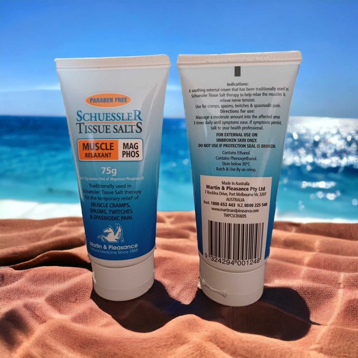 Schuessler Tissue Salts Muscle Relaxant Cream 75g