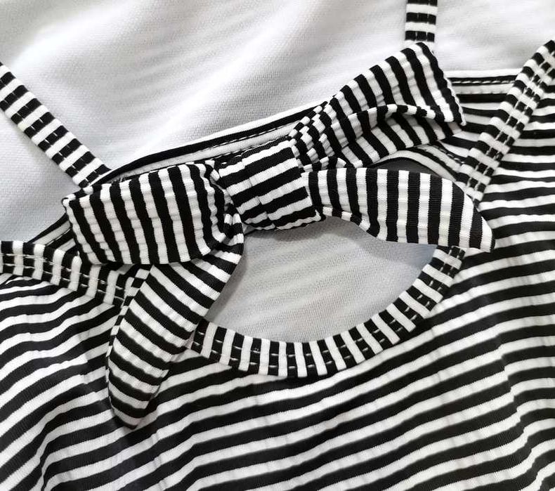 Strój kąpielowy jednoczęściowy z falbaną Primark 110cm 116cm 5-6 lat