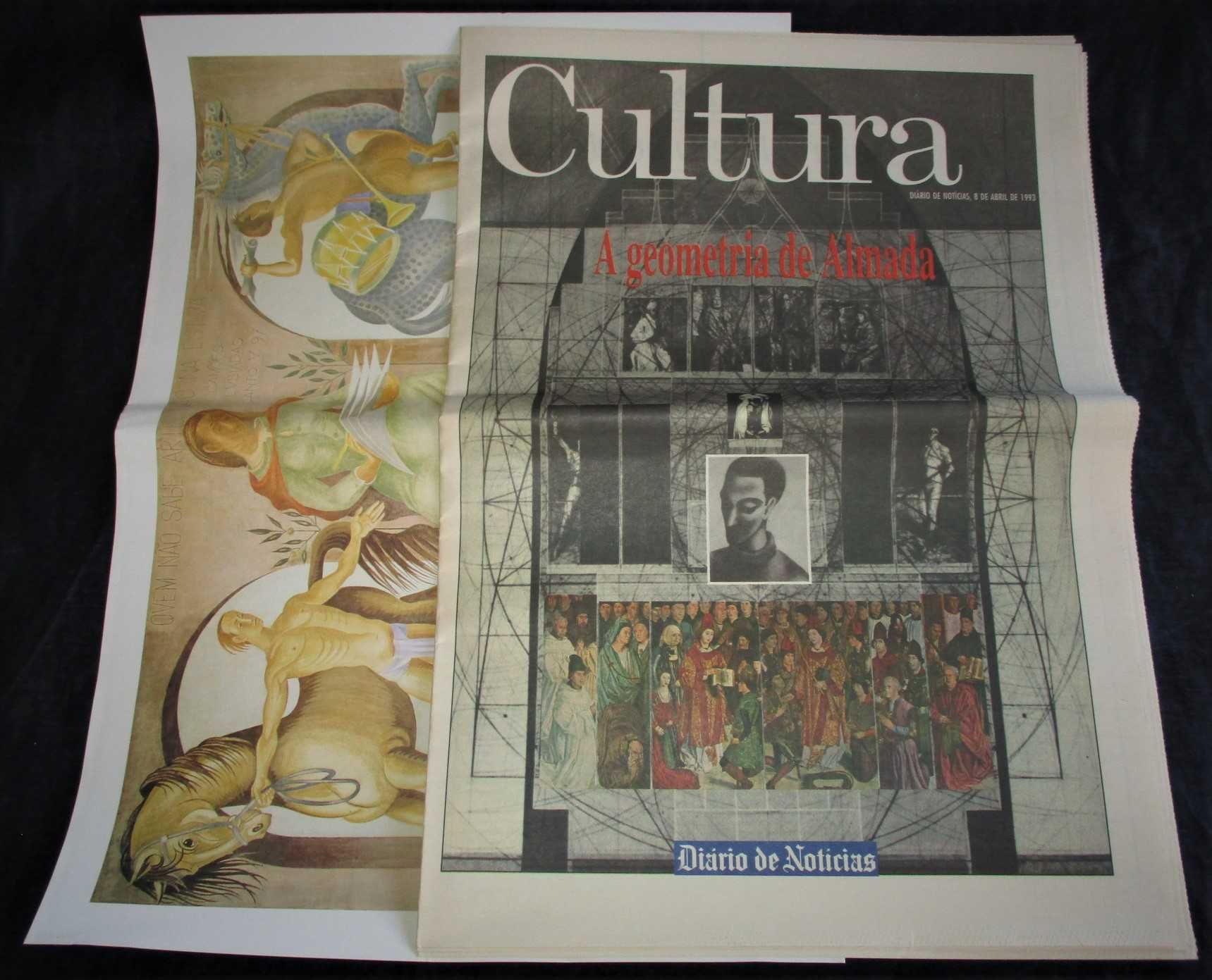 A Geometria de Almada Negreiros Diário de Notícias Suplemento Cultura