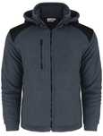 POLSKI Gruby Polar Bluza Męska SZARY KAPTUR 3XL 360 gr/m2 PRODUCENT