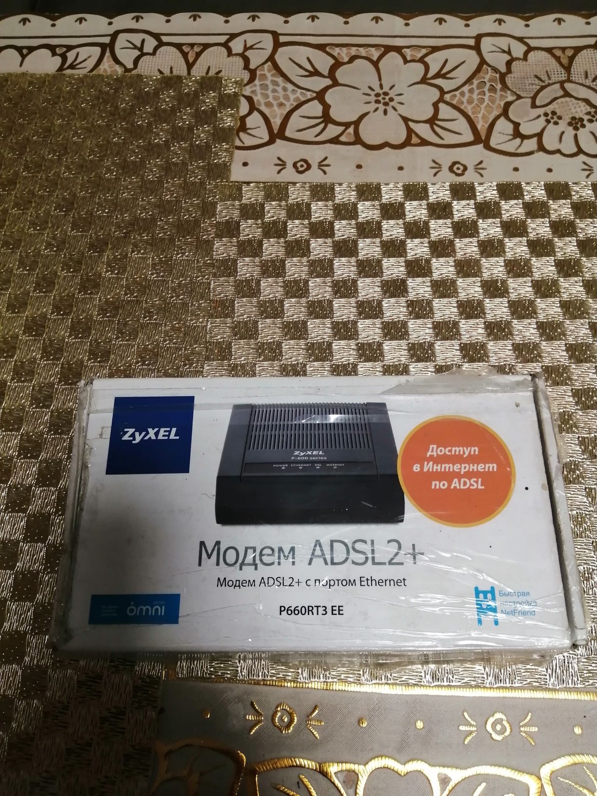 Модем ADSL2+з портом Ethernet  P660RT3 EE