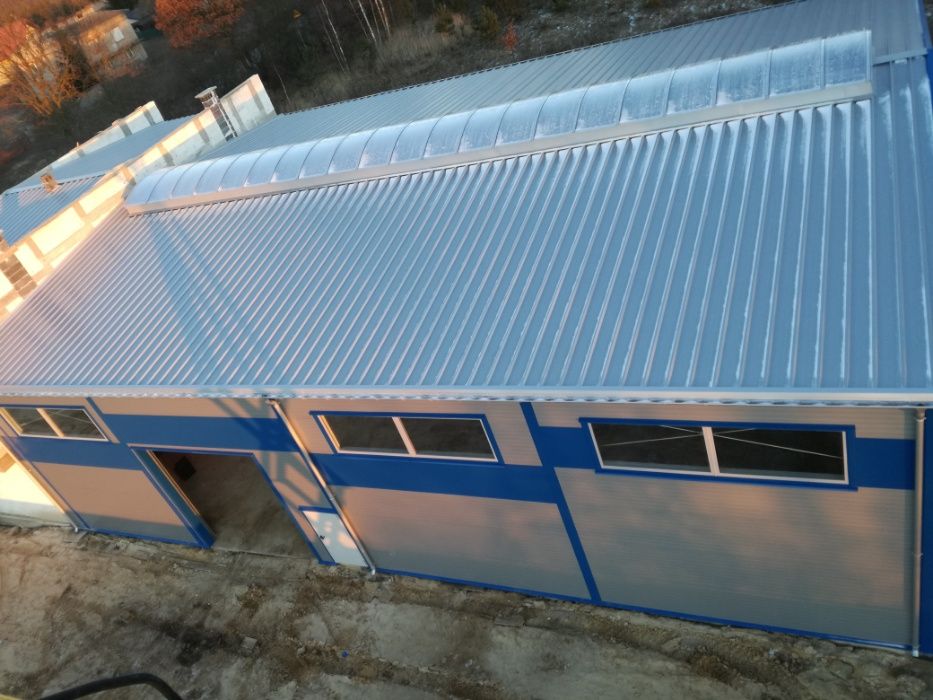 Hala stalowa, magazyn 18x28x6m 504m2