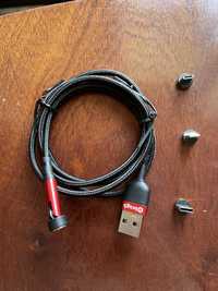 Cabo USB Magnético (1 Metro) Micro USB, Type C, Apple Lightning USB