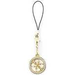 Zawieszka Guess 4G Rhinestone Charm - złota