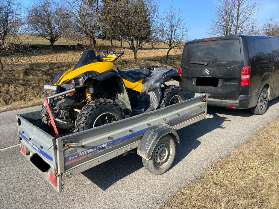 Wahacz piasta zwrotnica Dyfer dyferencjał most  can am renegade 800r