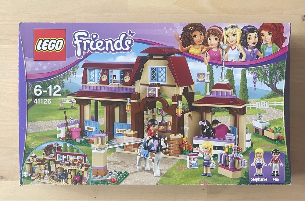 Lego friends stadnina koni 41126