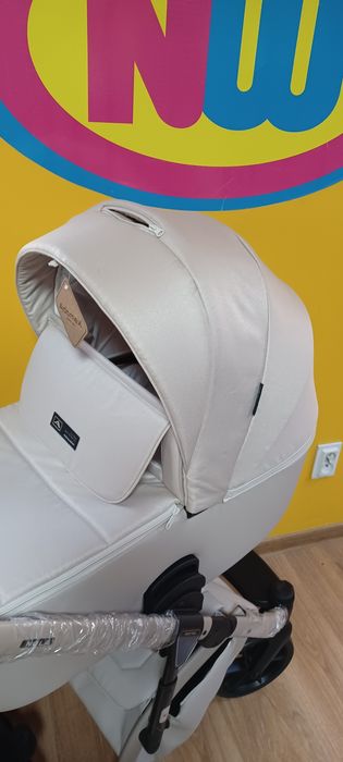 Adamex nowy wózek 2w1 wanilia SKLEP NW