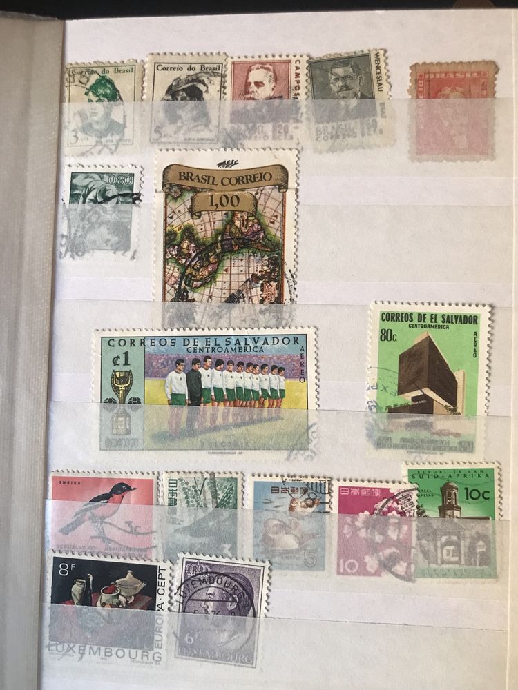 Filatelia selos antigos estrangeiros
