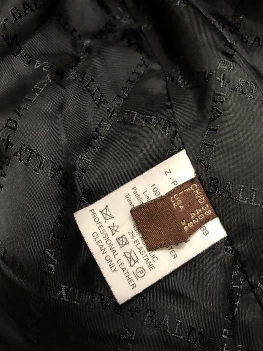 Кожаная куртка Bally s-m оригинал