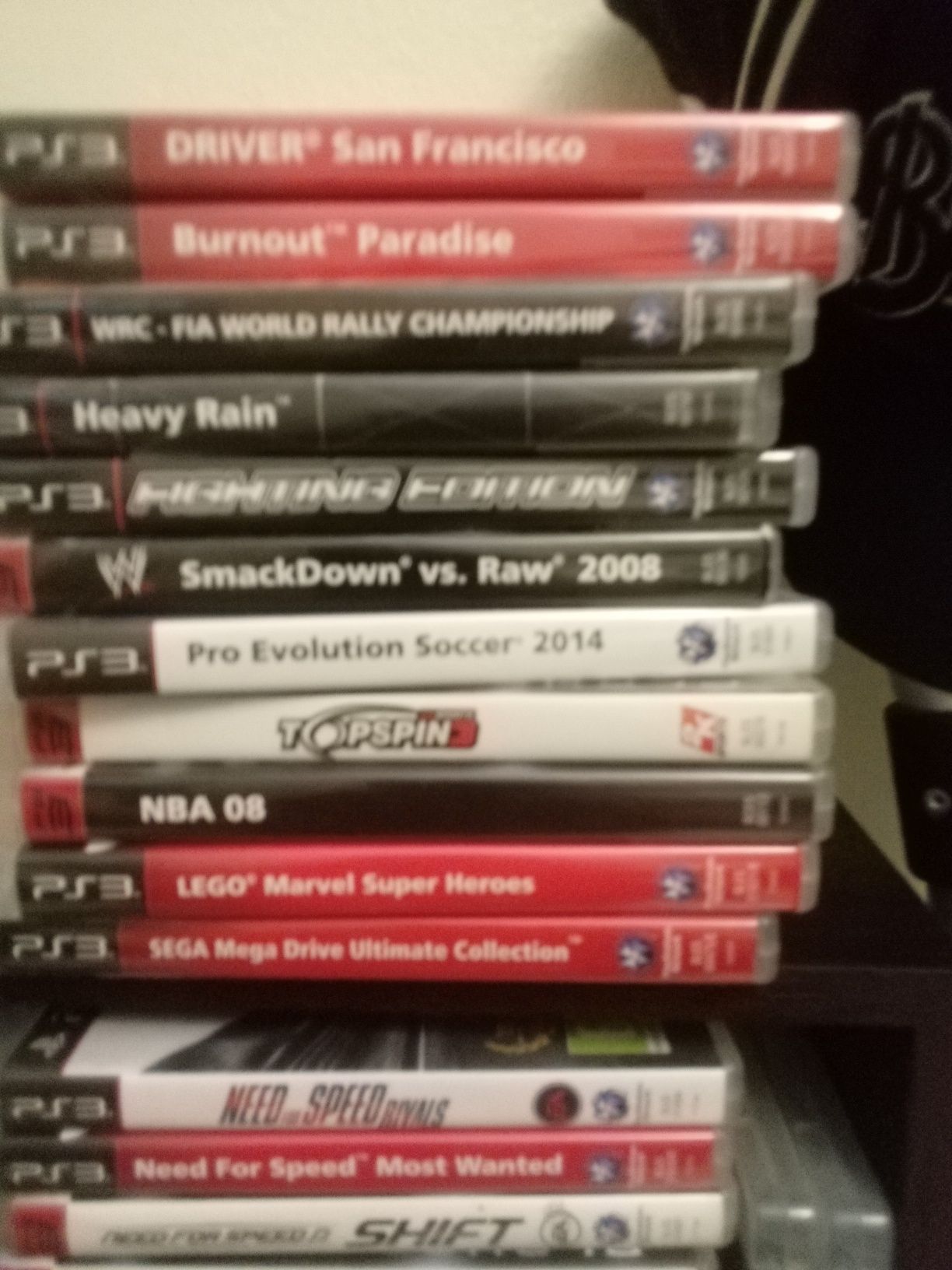 PS3 com muito jogos
