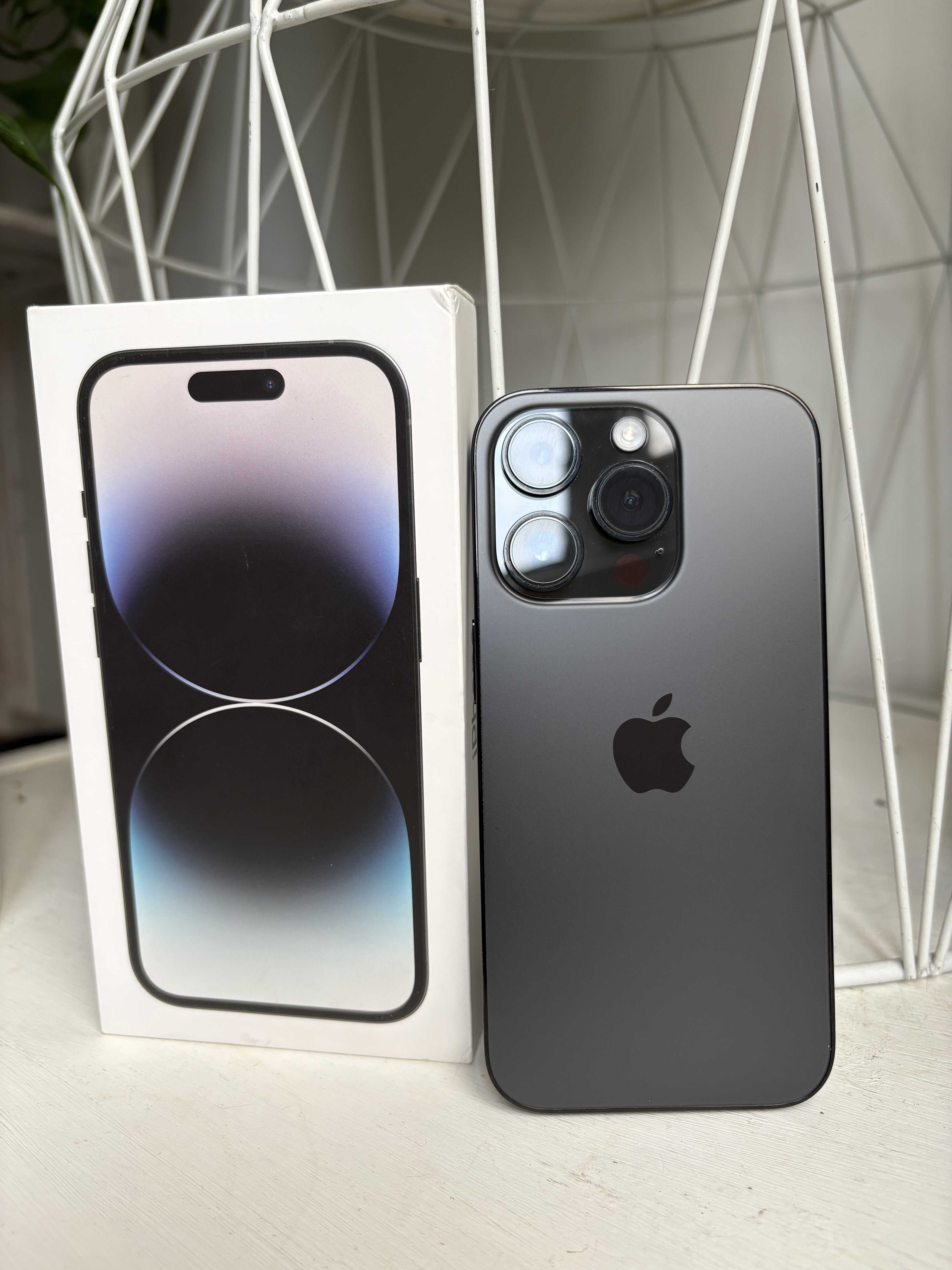 Iphone 14 Pro Space Black 128GB физ симка идеал