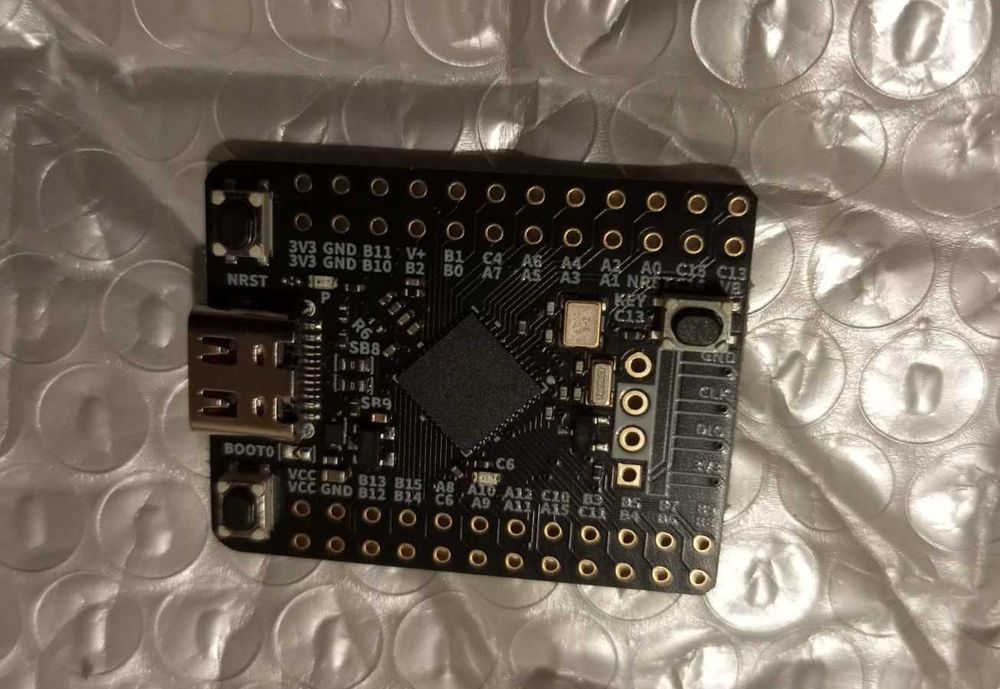 STM32G431CBU6 отладочная плата 170 MHz 128 kB flash 32 kB RAM 48 pin