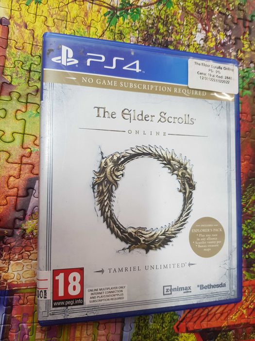 The Elder Scrolls Online PS4 Sklep Iława