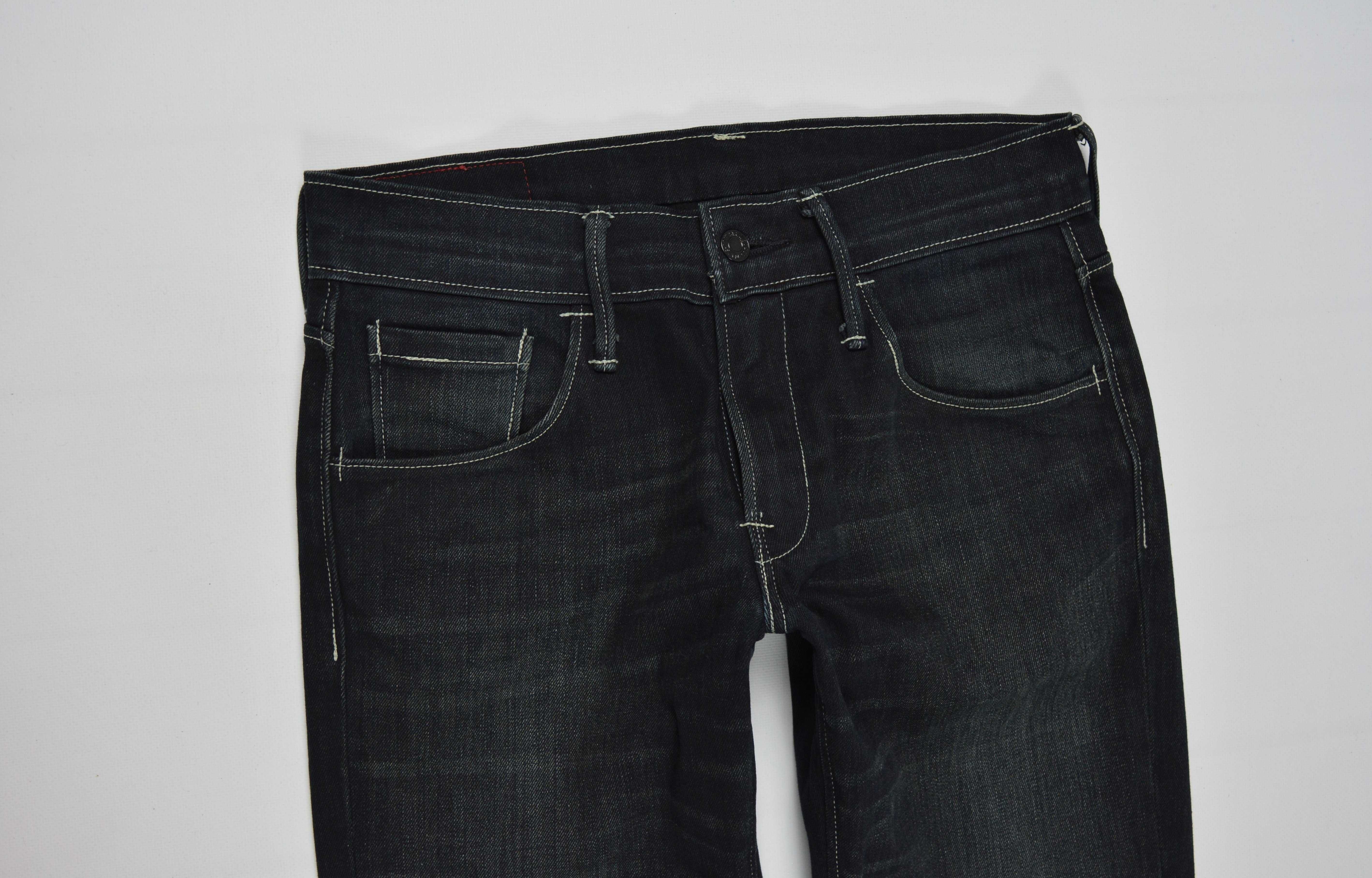 Levis 511 Kultowe Ciemne Jeansy Stretch W29 L32 29/32 pas:80