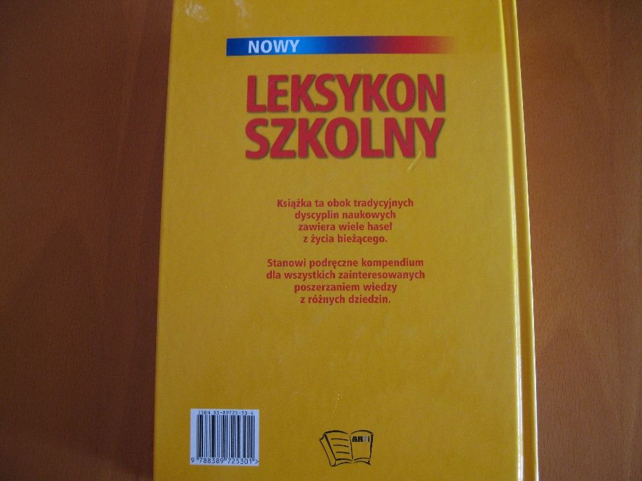 Nowy leksykon szkolny.