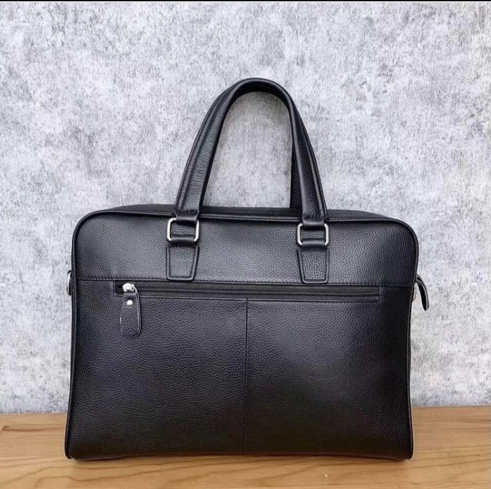 Чоловіча шкіряна сумка/ сумка для ноутбука (код товара 07)