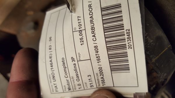 Motor completo FIAT Uno (146_)