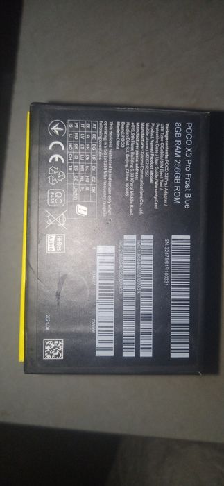 Poco x3 pro 8/256GB