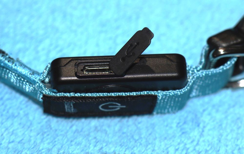 Obroża LED USB świecąca obroża LED obróżka USB