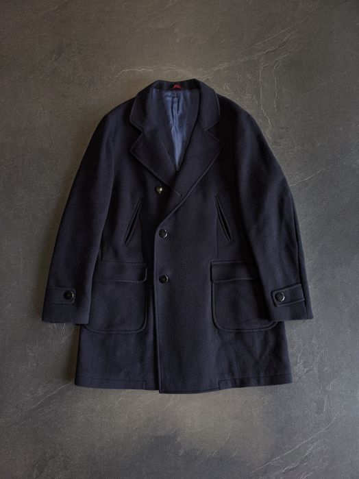 BLACK FRIDAY SALE! Пальто з вовни та кашеміру Massimo Dutti XL (54)