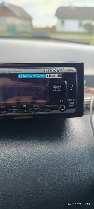 продам свій Sony CDX-GT620U

автомобільний CD/MP3/ресівер