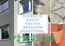 Mycie elewacji,kostki brukowej,granitowej, dachów,fotowoltaiki,okien