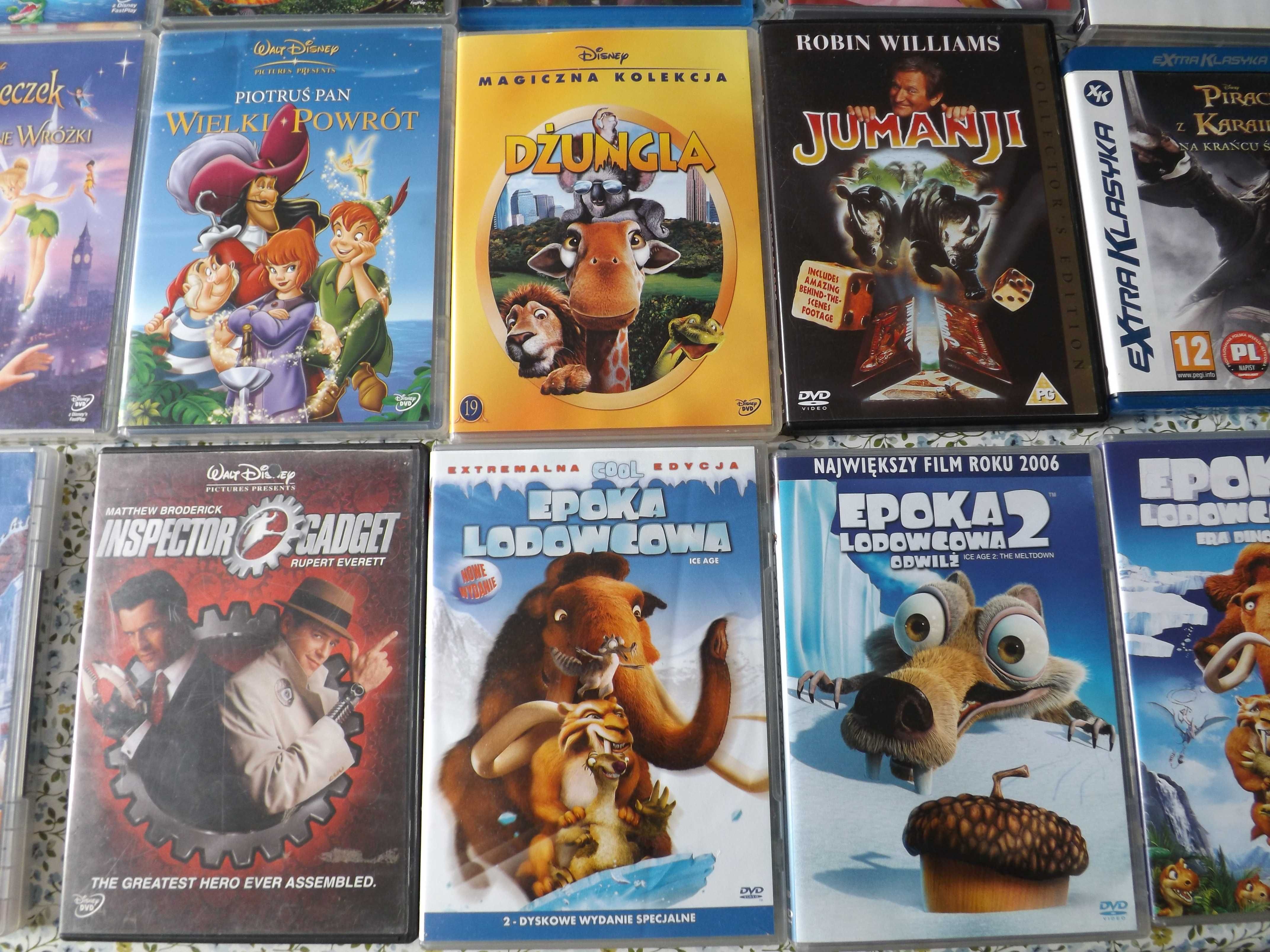 Disney Księga Dżungli, Syrenka, Epoka kolekcja dvd bajki, filmy