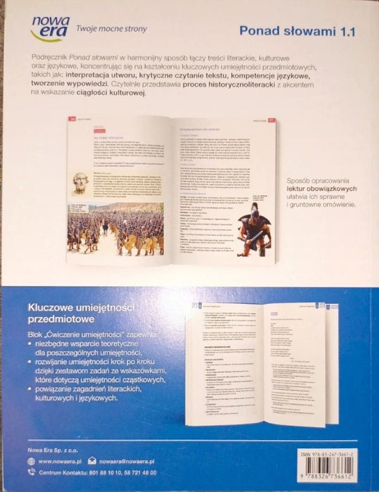 Ponad słowami 1. Podręcznik do nauki języka polskiego.