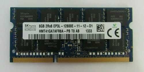 8Gb DDR3 ECC Hynix HMT41GA7AFR8A-PB EP3L-12800-1600Mhz