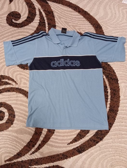 Адідас поло вінтаж біг лого