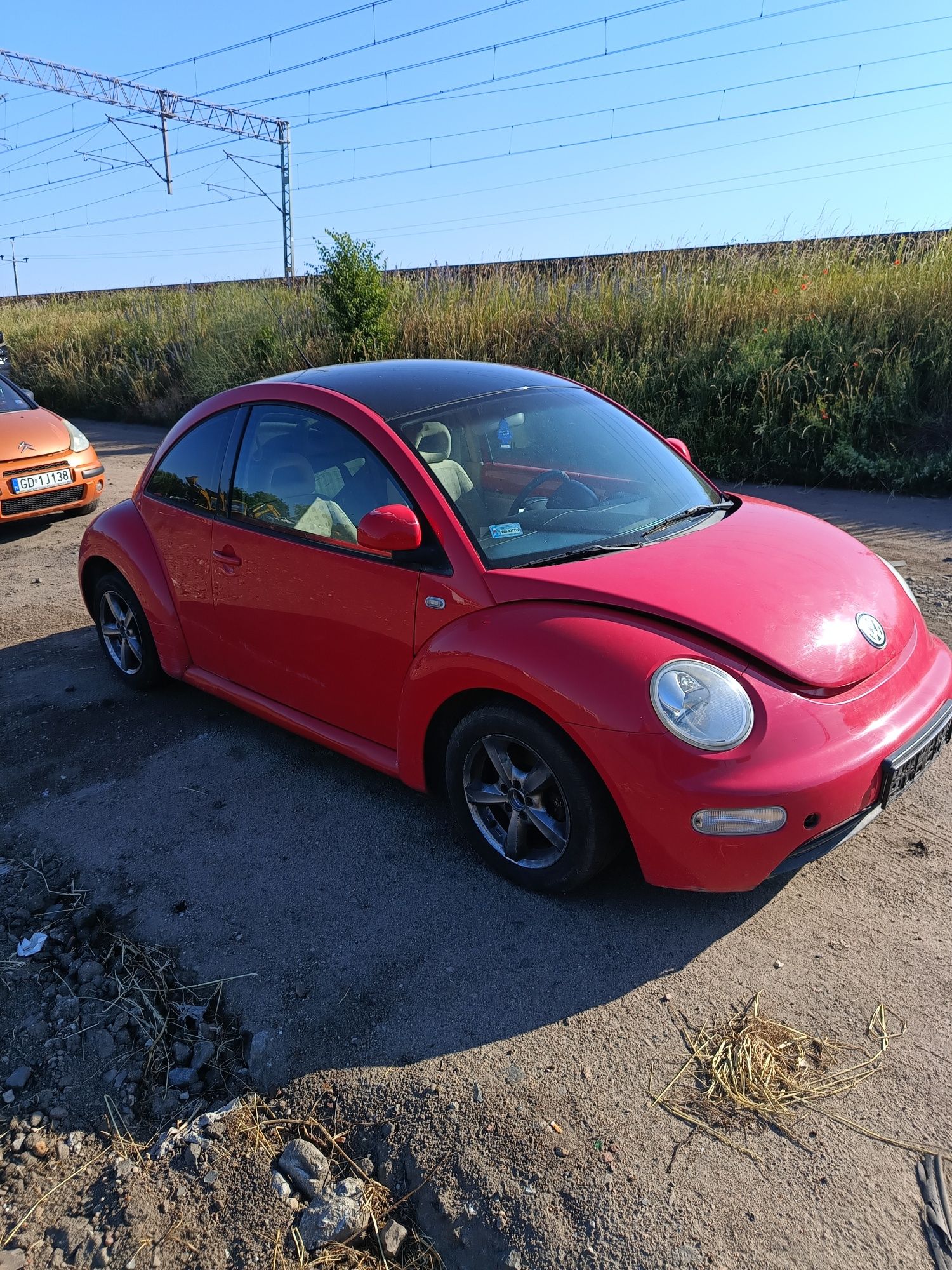 VW news Beetle na części
