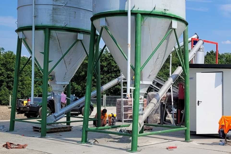 Podajnik przenośnik ślimakowy, żmijka do cementu, zboża, granulatów