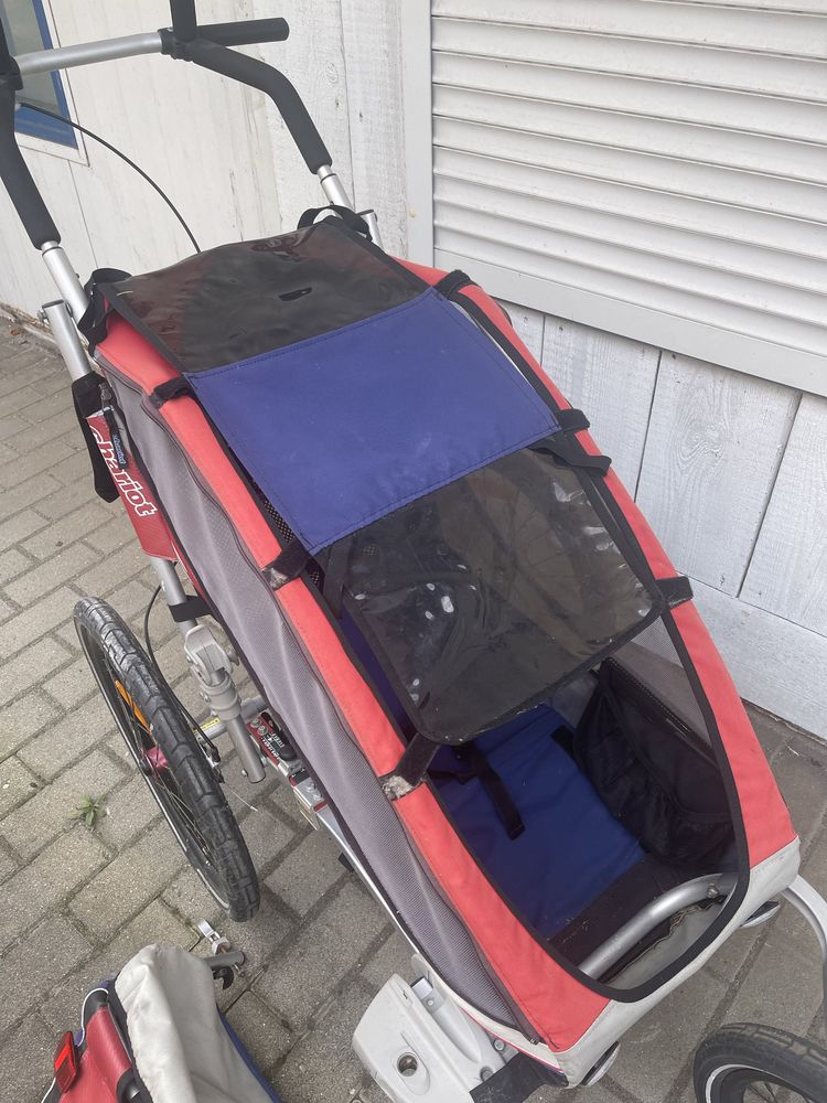 Chariot Thule cx1 przyczepka do roweru spacerów i biegania z hamulcem