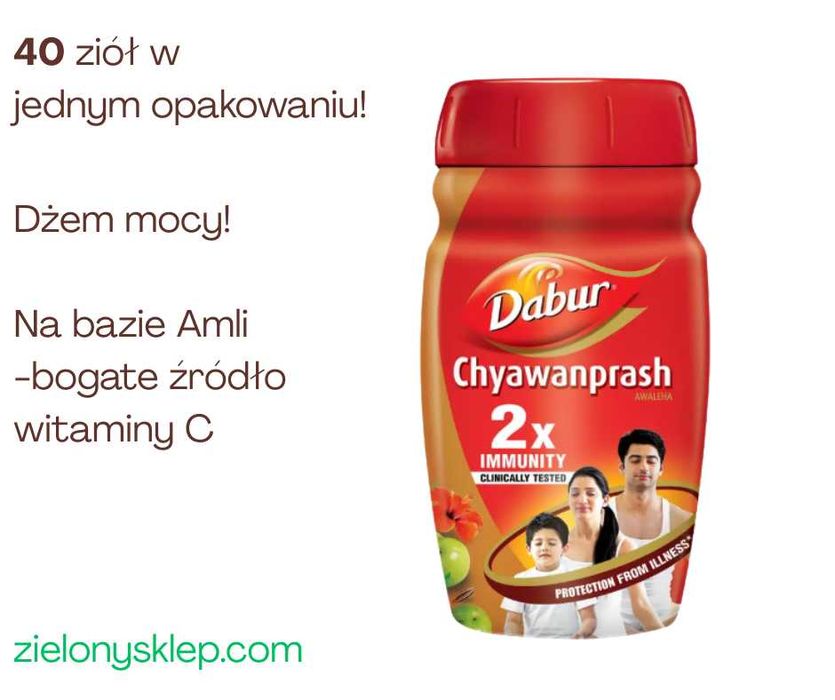 Chyawanprash - dżem ajurwedysjki 40 ziół