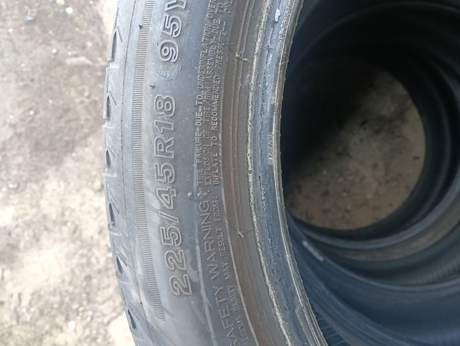 Opony letnie Bridgestone 225/45/18