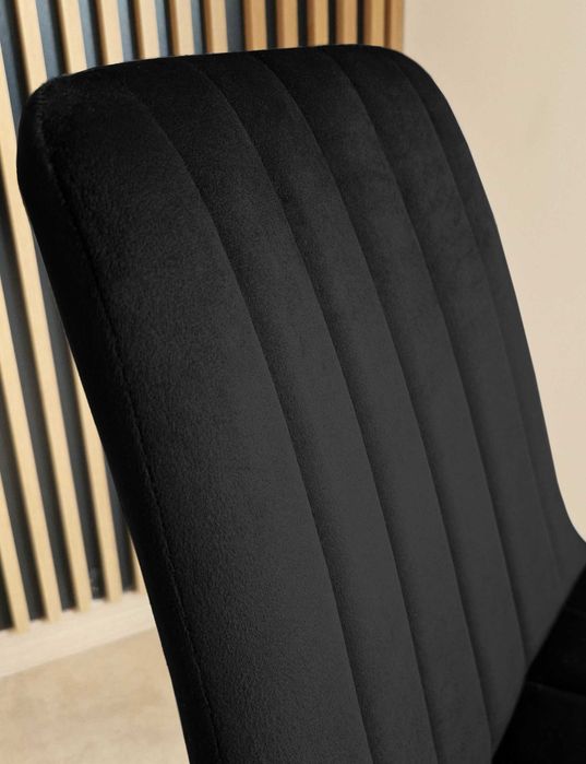 Welurowe krzesło tapicerowane do salonu i jadalni. Nowe. Wysyłka 24h