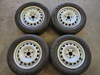 4x Felgi stalowe VW 6.0 x 15 5x112 ET47 srebrne Volkwagen Caddy [522]