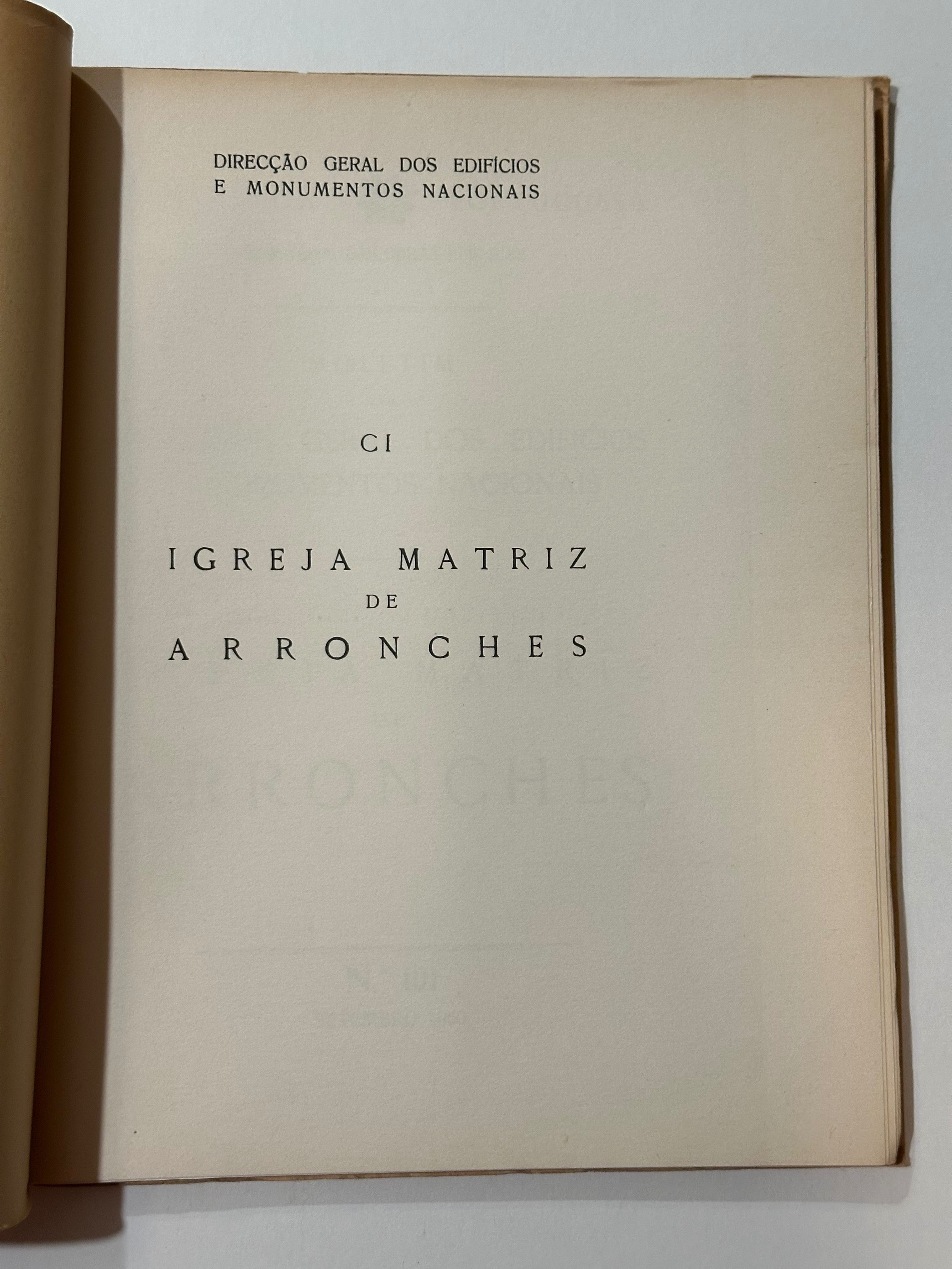 Boletim da DGEMN - Igreja Matriz de Arronches (101)