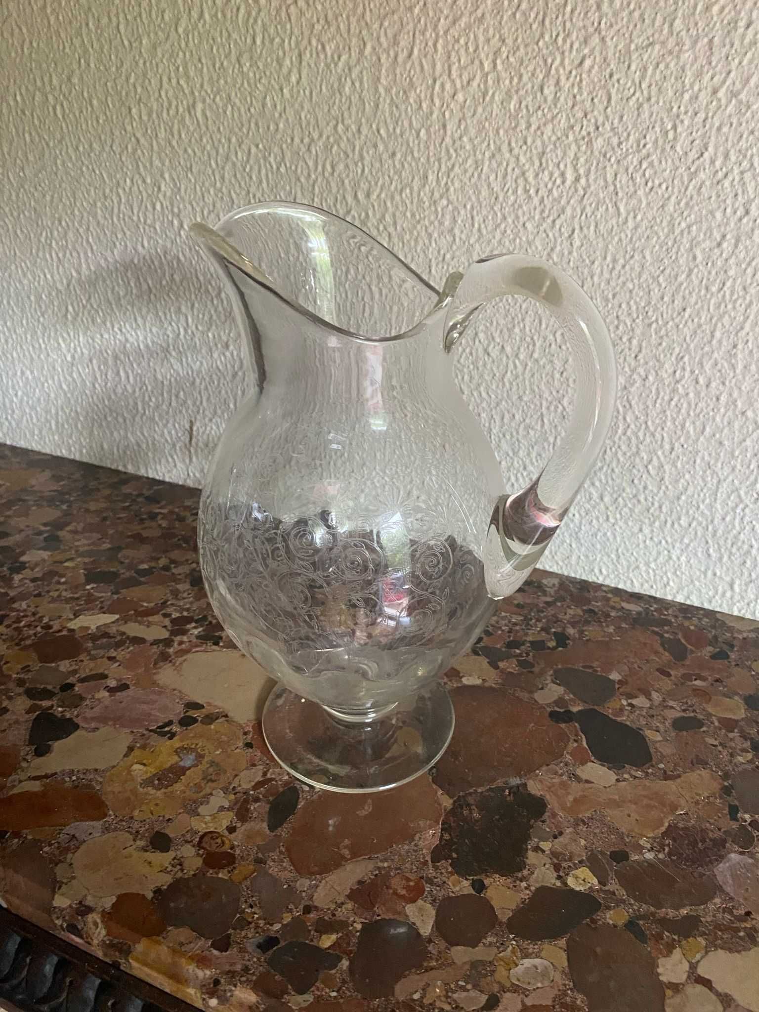 Serviço Cristal com 1 Jarras Cristal e 2 Decantador