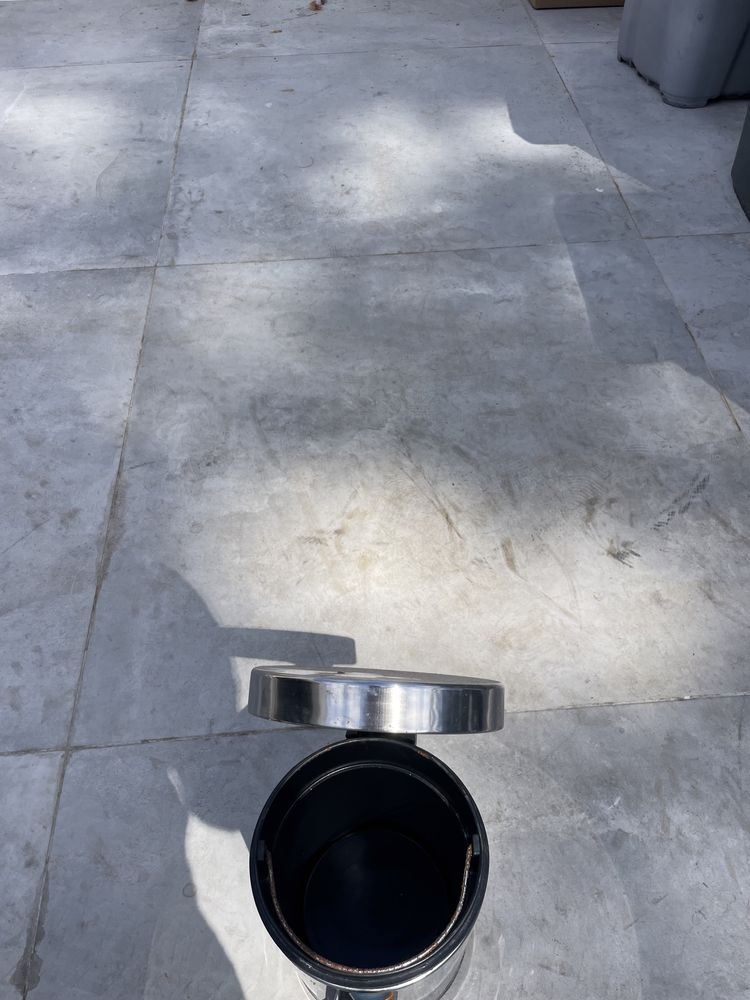 Caixote Lixo em aluminio - WC