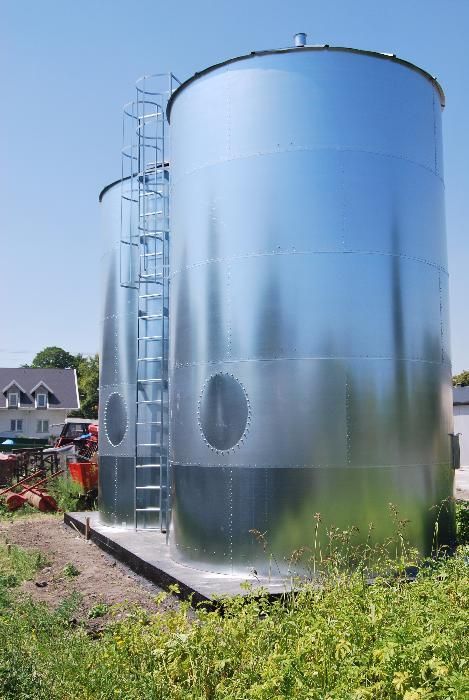 Silos zbożowy, lejowy, bin's cemenciak