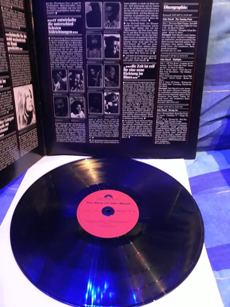 Archiwum blues rocka JOHN MAYALL- The Story of. 1978.