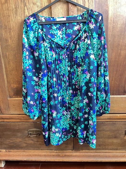 Blusa de meia estação de algodão.