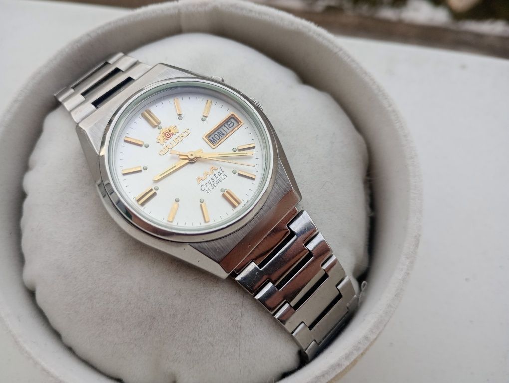 Czysta perła zegarek orient crystal japoński ni seiko citizen Tissot