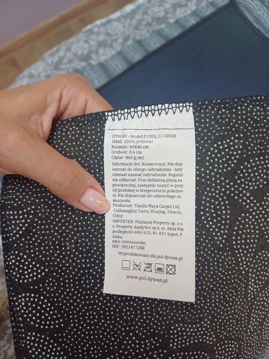 Dywan dla gracza  Let's Play 60×40cm nowy