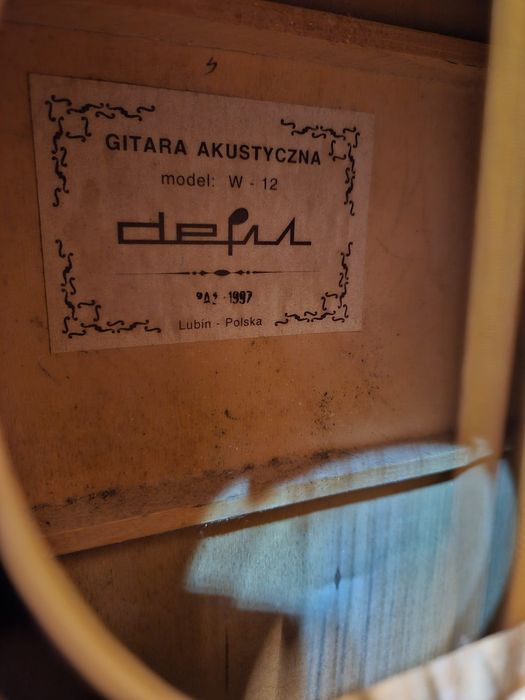Gitara akustychna 12 strunowa Defil