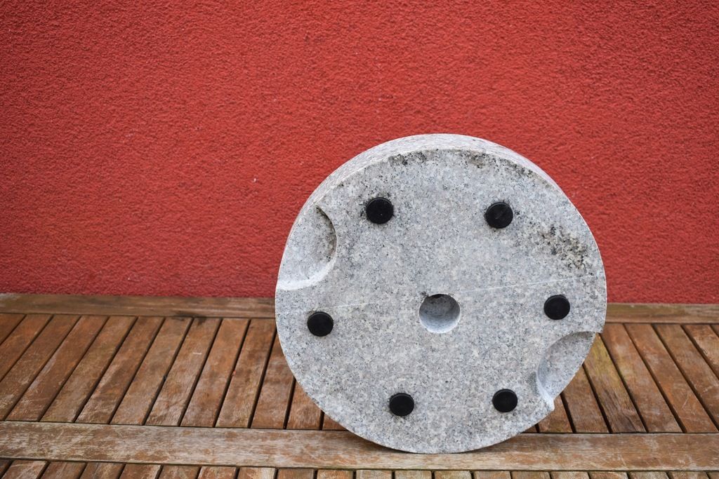 Podstawa granitowa okrągła pod parasol ogrodowy