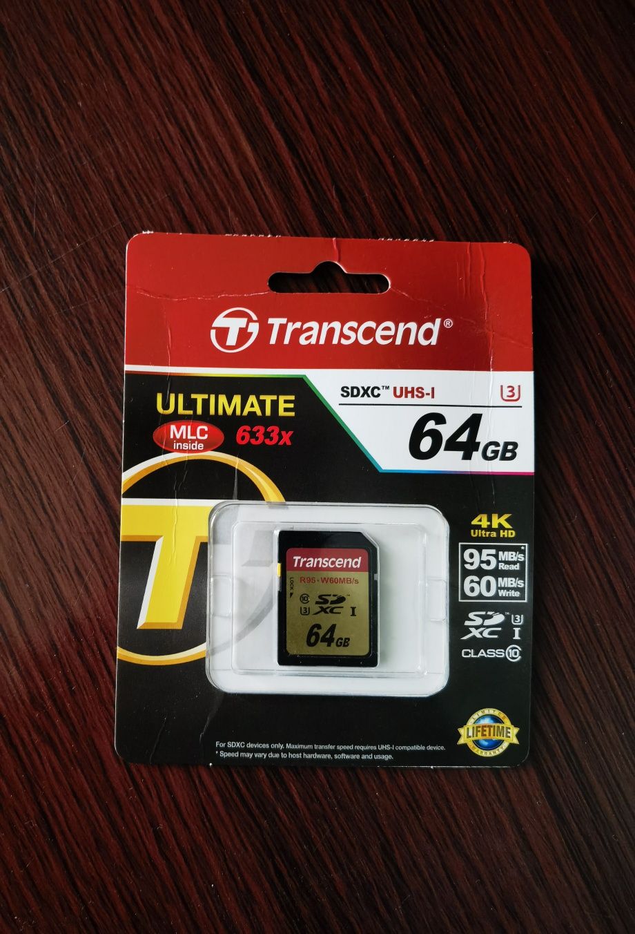 Карта памяти Transcend 64 gb SDXC