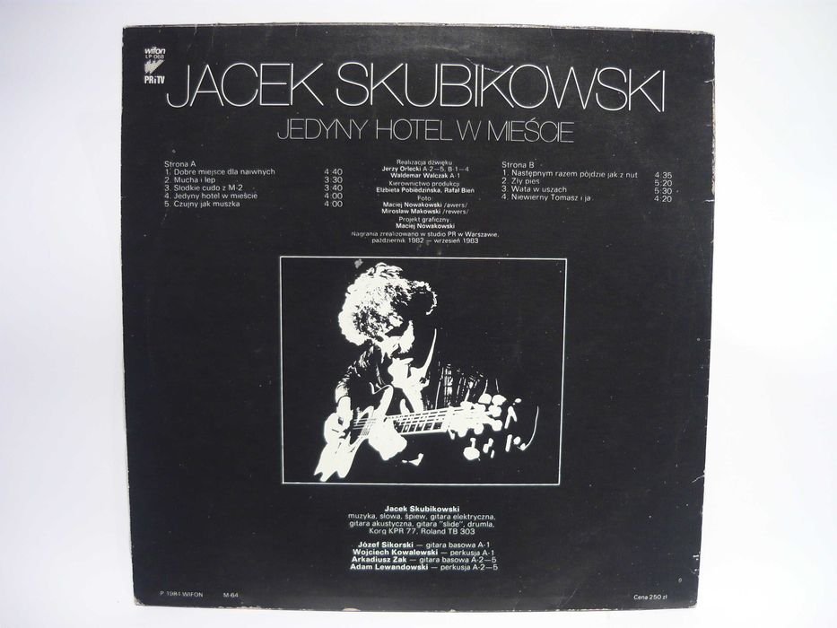 Jacek Skubikowski - Jedyny hotel w mieście winyl retro